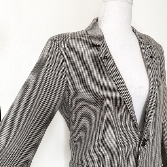 DIESEL BLACK GOLD LABEL MEN'S LINEN BLEND TEXTURED BLAZER - S - Picture 4 of 9